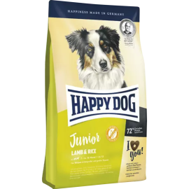 Корм для щенков «Happy Dog» Junior, Lamb&Ricе, 10 кг