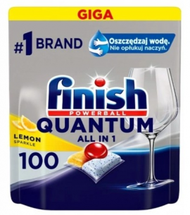 Таблетки для посудомоечных машин Finish Quantum Lemon (100 шт.)