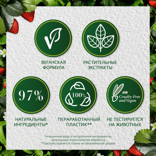 Бальзам-ополаскиватель для волос Herbal Essences Очищение и Питание Белая Клубника и Сладкая Мята 180 мл