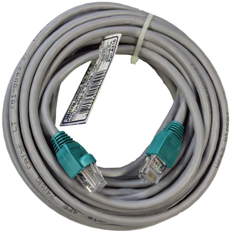 Патчкорд кроссовер UTP5e RJ45-RJ45 7м (4х2х24AWG[0.5мм] CCA) ("ЛВВ" Шнур ШДИ-5e УУ-7э)