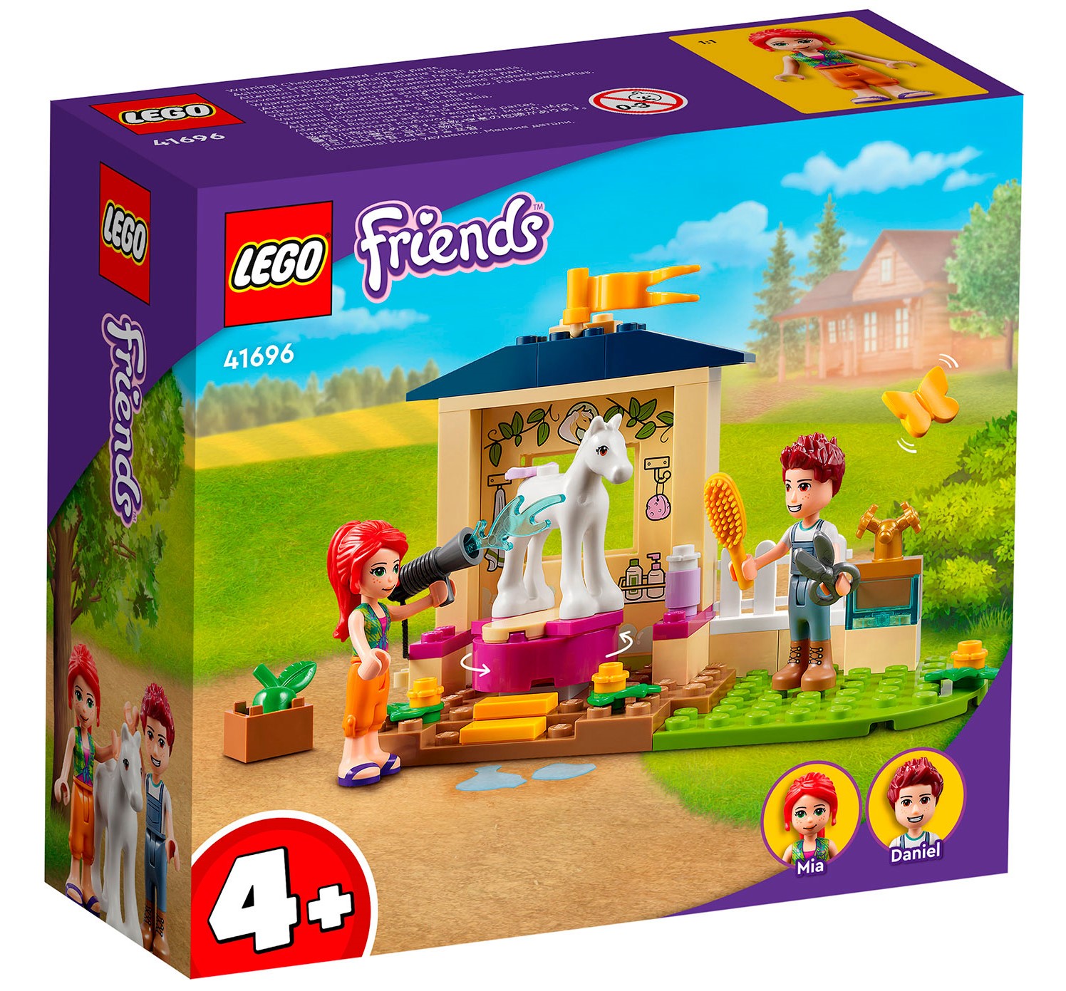 Конструктор LEGO Friends 41696 Конюшня для мытья пони