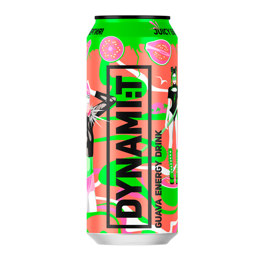 На­пи­ток энер­ге­ти­че­ский «Dynami:T» guava energy, 0.45 л