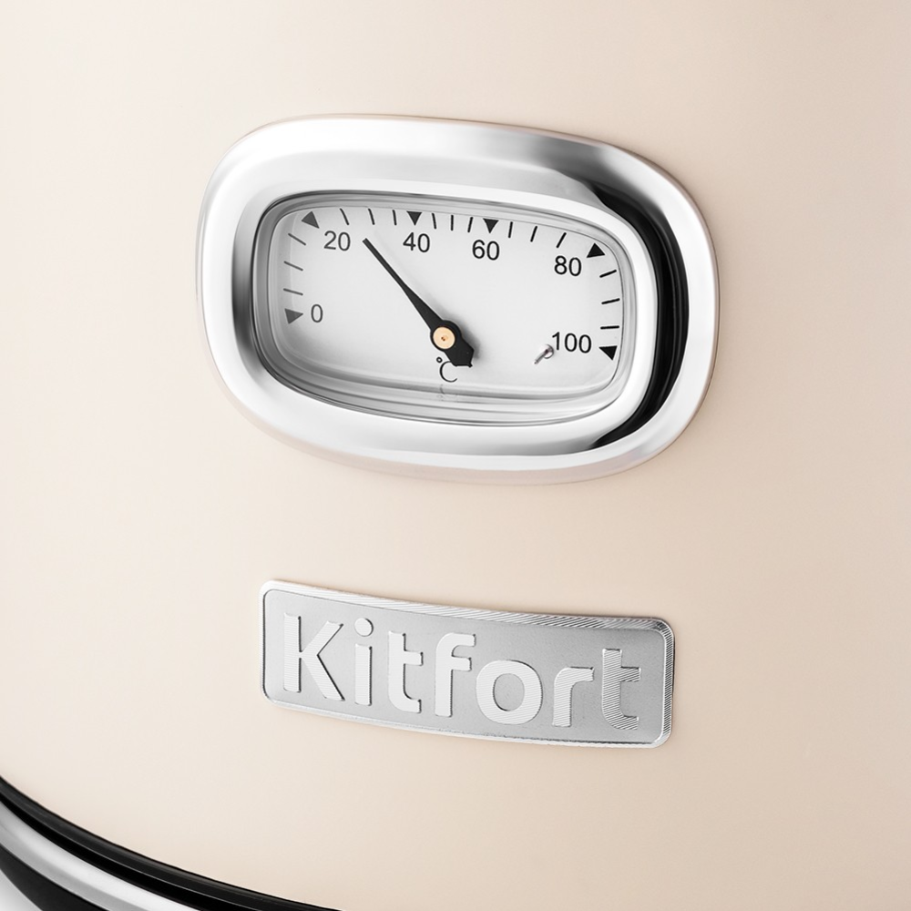 Электрочайник «Kitfort» KT-6150-1, бежевый