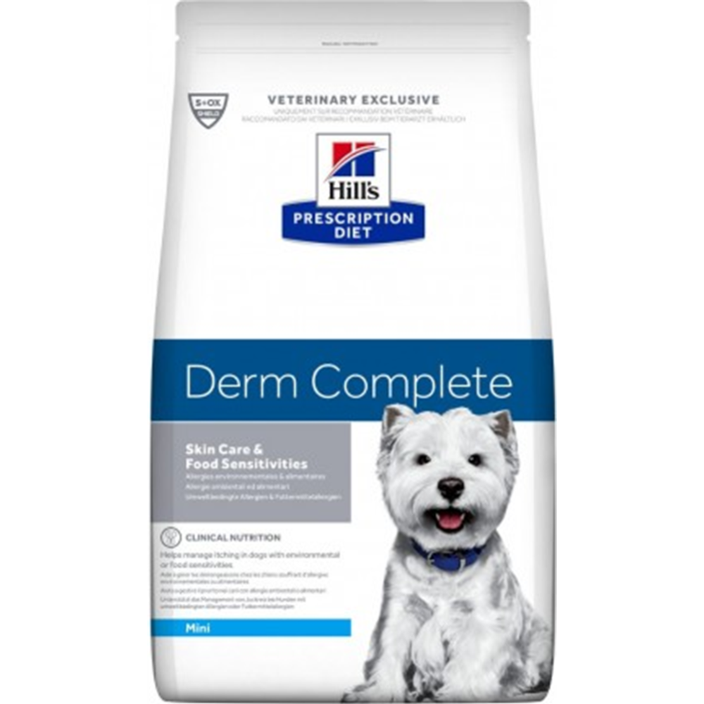 Корм для собак «Hill's» Prescription Diet Derm, злаки, 605541, 1.5 кг