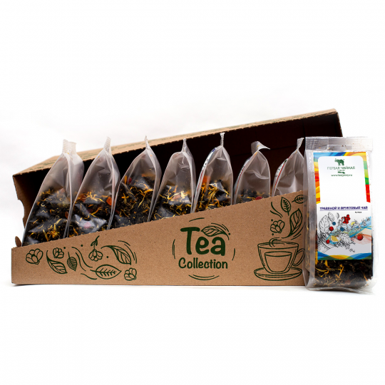 Чай "Огненная вишня (Каркадэ)" - Ягодный чайный напиток, 300г. Первая Чайная Компания