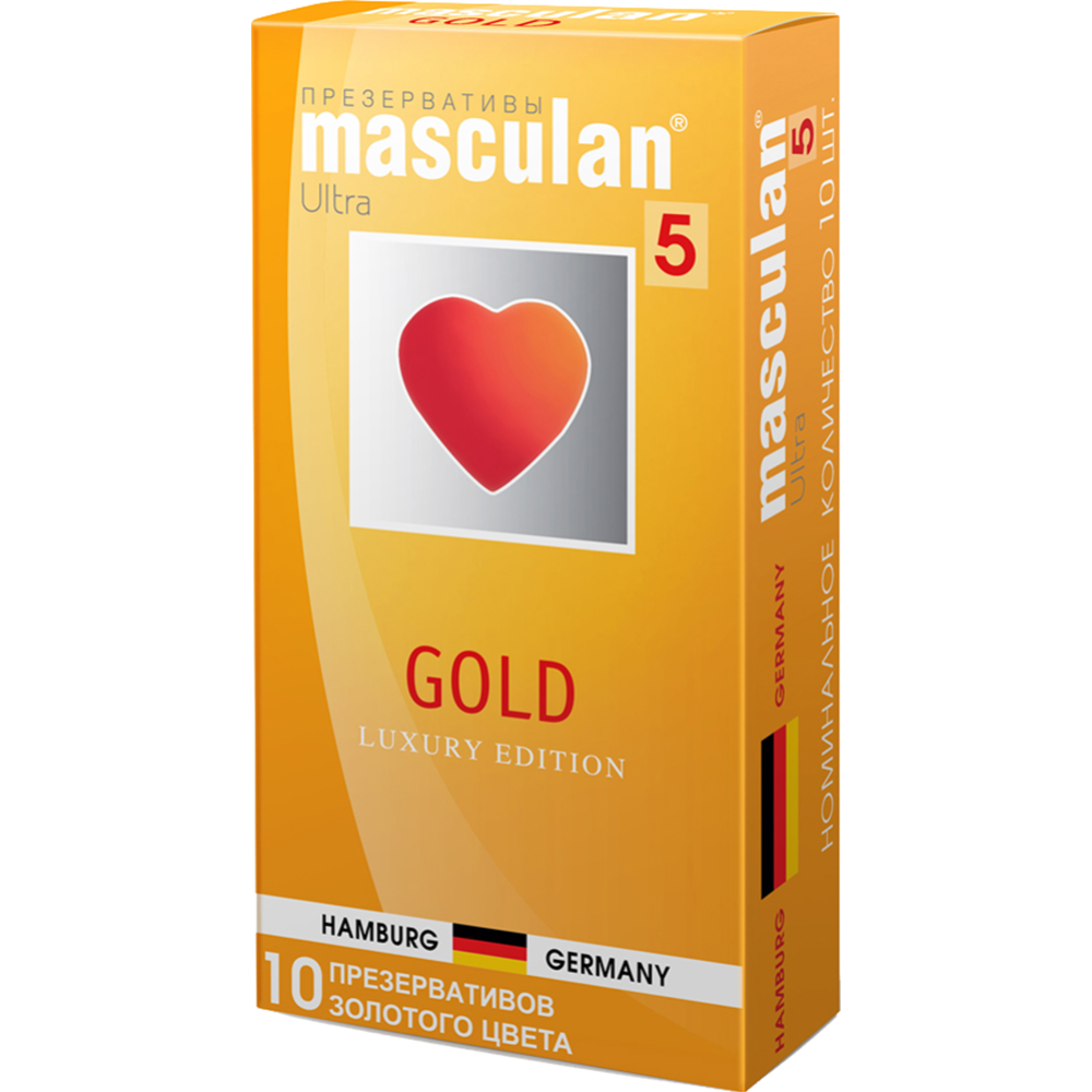 Презервативы «Masculan» gold, 10 шт #0