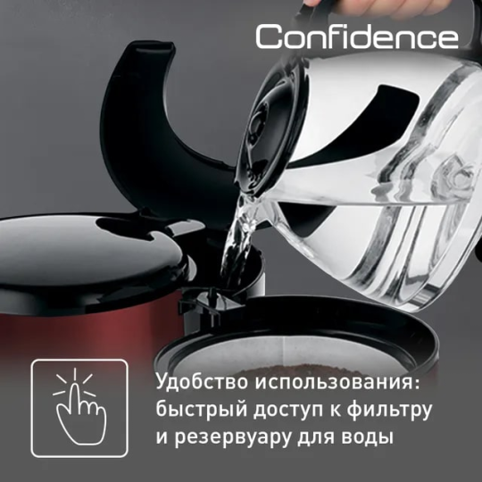 Кофеварка TEFAL CM361E38