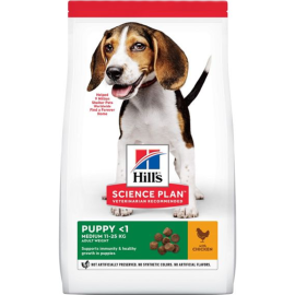 Корм для щенков «Hill's» Science Plan Puppy Healthy Medium, Chicken, 12 кг