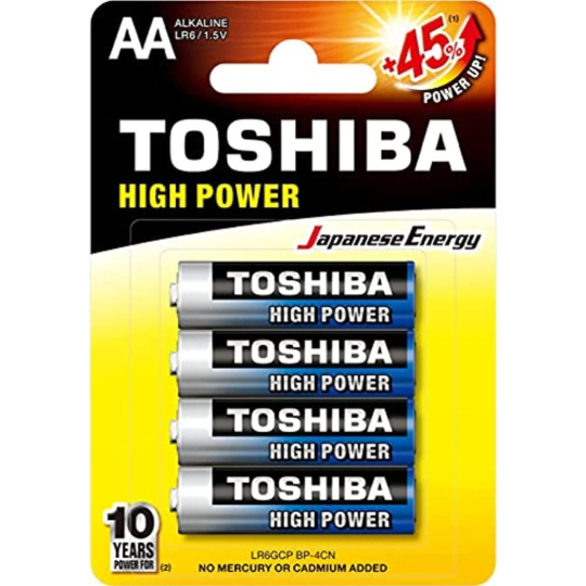 Элемент питания «Toshiba» АА, BP-4 High Power