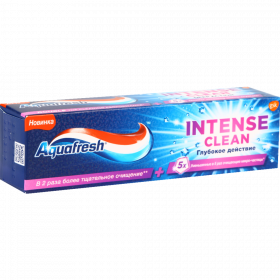 Зубная паста «Aquafresh» ин­тен­сив­ное очи­ще­ние, 75 мл
