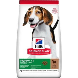 Корм для щенков «Hill's» Science Plan Puppy, Lamb&Rice, 604605, 2.5 кг