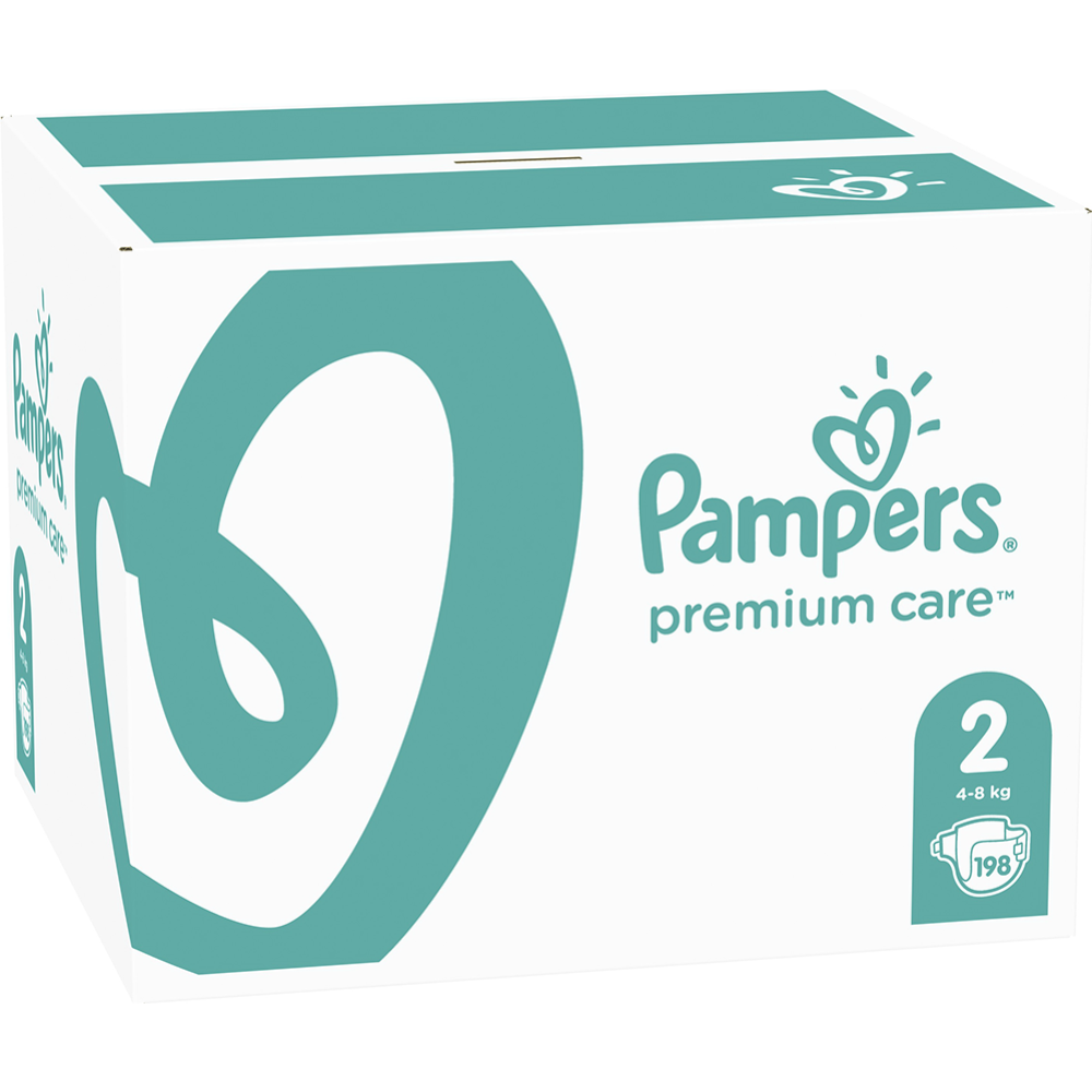 Подгузники детские «Pampers» Premium Care, размер 2, 4-8 кг, 198 шт