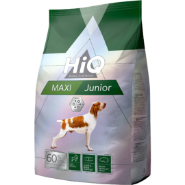 Корм для щенков «HiQ» Maxi Junior, мясо/рис/кукуруза, 45951, 18 кг