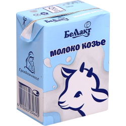 Козье молоко «Бел­лак­т» сте­ри­ли­зо­ван­ное, 2.5-4%, 200 мл