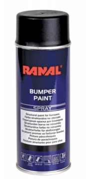 Структурная краска для бамперов RANAL аэрозоль