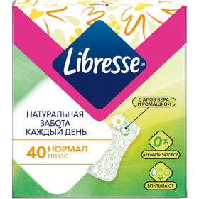 Еже­днев­ные про­клад­ки «Libresse» 40 шт