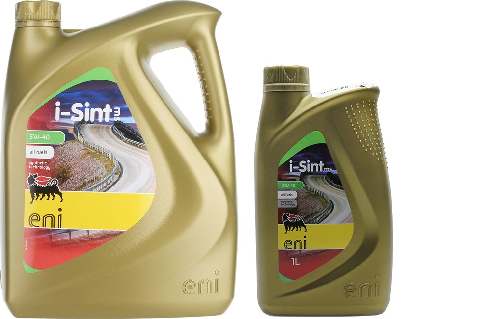 Моторное масло Eni i-Sint MS 5W-40 5л (комлект 4л+1л) 5w40