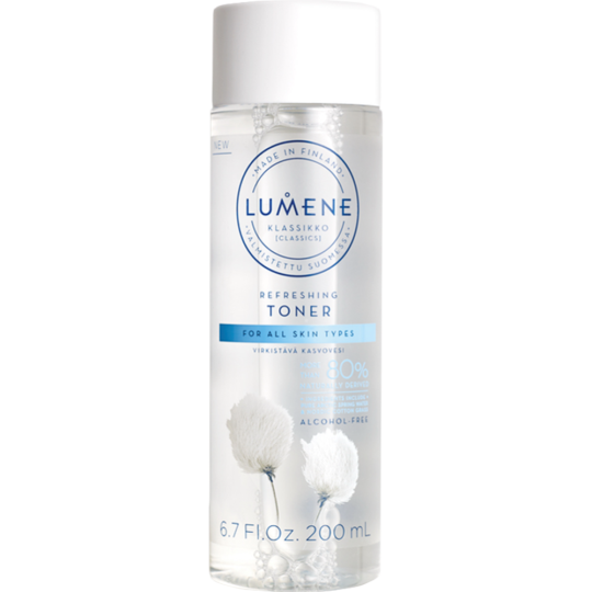 Тоник для лица «Lumene» Klassikko Toner For All Skin Types, освежающий, 200 мл