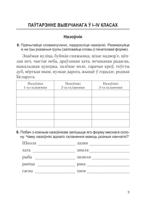 Беларуская мова. 5 клас. Рабочы сшытак. Школьная праграма (2023) С. І. Цыбульская, "Сэр-Вит"