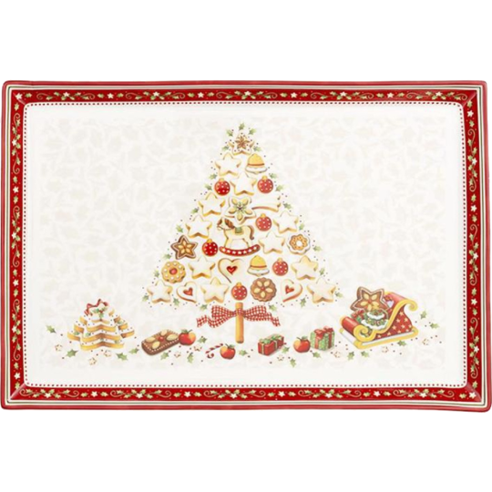 Блюдо «Villeroy & Boch» Winter Bakery Delight, 14-8612-2850, 39х26.5 см