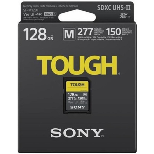 Карта памяти «Sony» SF-M Tough SDXC 128GB, SFM128T.SYM