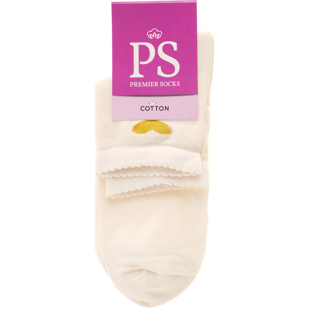 Носки женские «Premier Socks» SW-PL-Medium-M, бежевый, размер 36-40