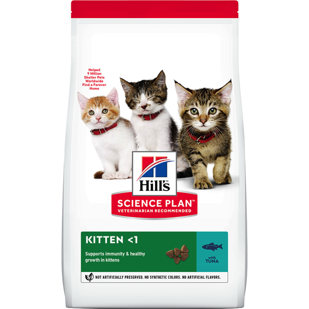 Корм для кошек «Hill's» Science Plan Kitten, Tuna, 604715, 1.5 кг