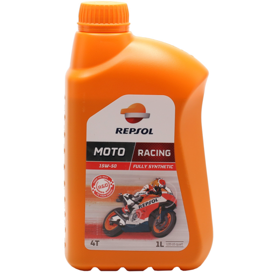 Масло моторное «Repsol» Moto Racing 4T 15W50, 1 л