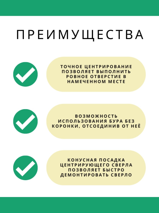 Коронка ударная по кирпичу и бетону, победит, SDS-Plus, d 75 мм, М22, в сборе, "Гранит" TDM SQ1031-0102