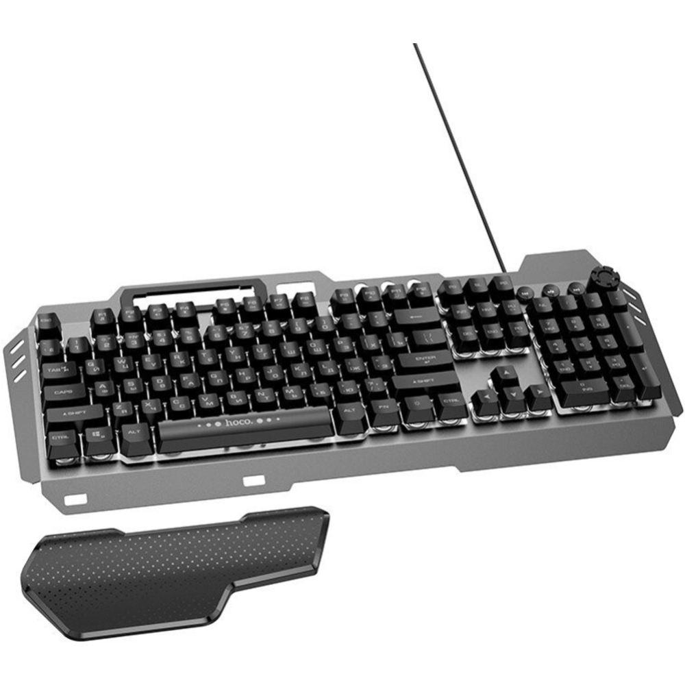 Клавиатура + мышь «Hoco» GM12, черный