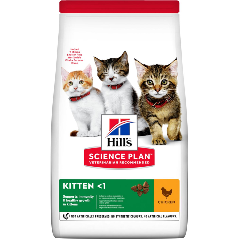 Корм для кошек «Hill's» Science Plan, Kitten, Chicken, 604714, 1.5 кг