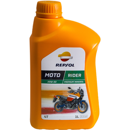 Масло моторное «Repsol» Moto Rider 4T 20W50, 1 л