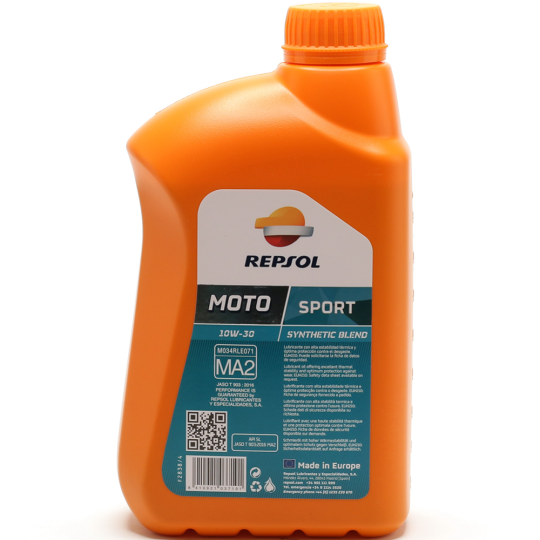 Масло моторное «Repsol» Moto Sport 4T 10W30, 1 л