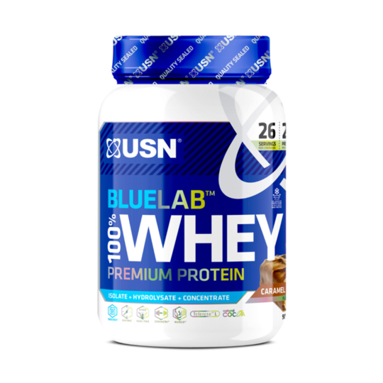 Про­те­ин сы­во­ро­точ­ный USN Bluelab Whey Protein 908 г Ка­ра­мель-шо­ко­лад