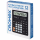 Калькулятор настольный СROMEX 888 (185x145 мм), 12 разрядов, ЧЕРНЫЙ