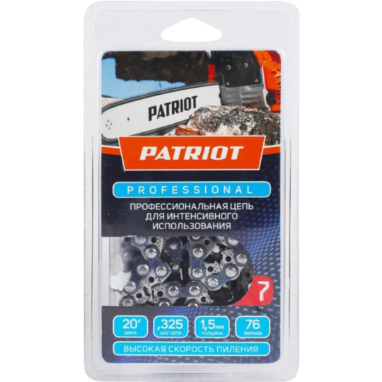 Цепь для пилы «Patriot» Professional, 21LP-76E, 862321010