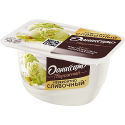 Тво­рож­ный про­дукт «Да­нис­си­мо» фи­сташ­ко­вое мо­ро­же­ное, 6.5%, 130 г