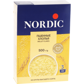 Хлопья «Nordic» пшенные, 500 г