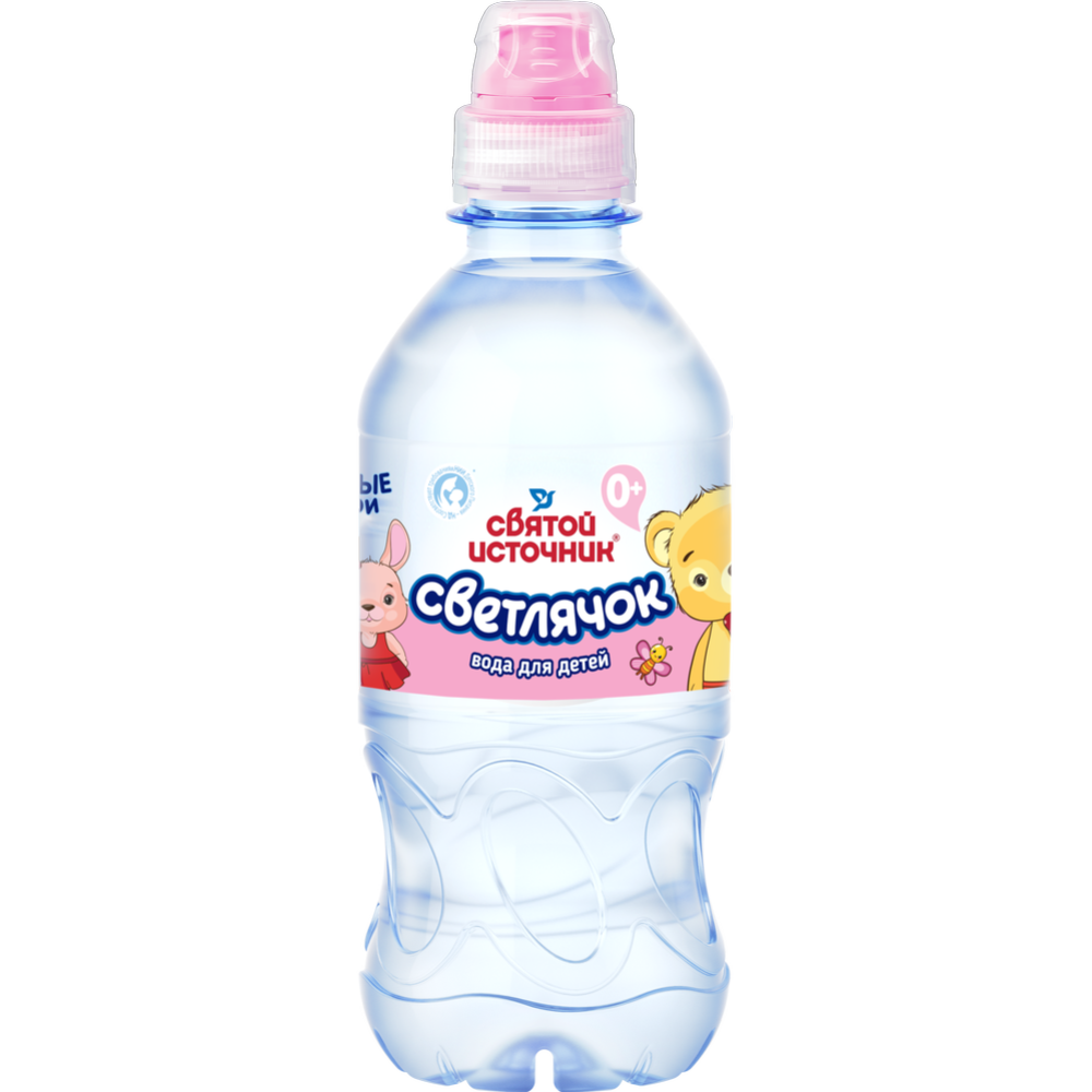 Вода питьевая негазированная «Святой источник» Светлячок для детей 0+, 0.33 л #0
