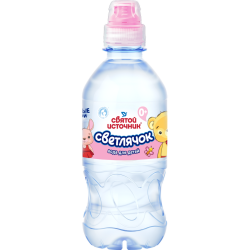 Вода пи­тье­вая нега­зи­ро­ван­ная «Свя­той ис­точ­ни­к» Свет­ля­чок для детей 0+, 0.33 л