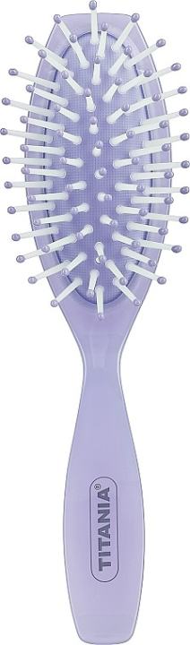 Щетка универсальная Titania Universal brush, 7 рядов, фиолетовая, 18 см