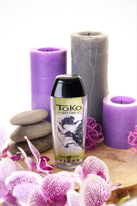 Лубрикант Shunga Toko Aroma на водной основе, дыня и манго, 165 мл