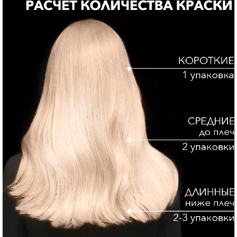 Крем-краска для волос «Сьесc» перламутровый блонд, 10-1.