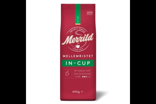 Кофе молотый Merrild in Cup 400г-2пачки+корица