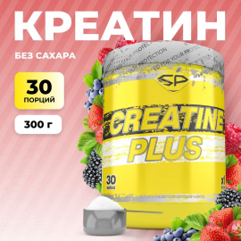 Концентрат сухой  CREATINE PLUS вкус Лесные ягоды 300гр Steel Power