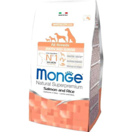 Корм для щенков «Monge» Speciality Puppy&Junior, Salmon&Rice, 15 кг