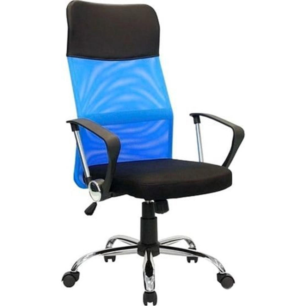 Кресло офисное «Mio Tesoro» Монте, AF-C9767, черный/синий