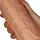 Большой изогнутый фаллос на присоске Lovetoy Realistic Curved Dildo 24 см