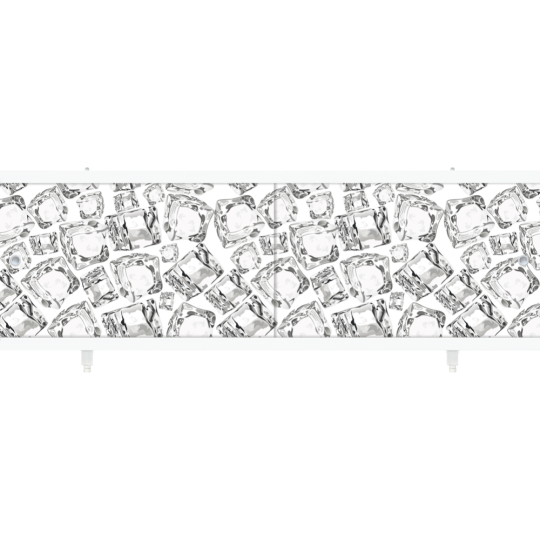 Экран для ванны «Метакам» Ультралегкий, 1.68, лед
