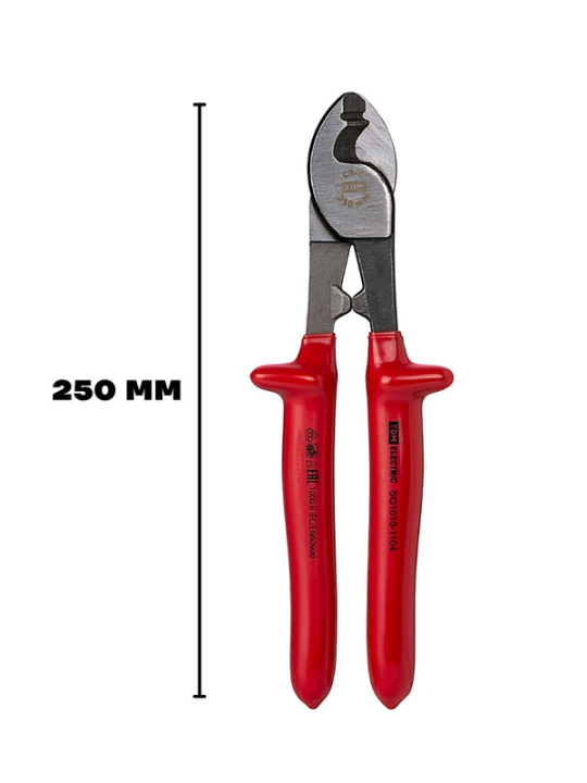 Кабелерез диэлектрический, 250 мм, 1000 В, CR-V, «ПрофиЭлектрик» TDM